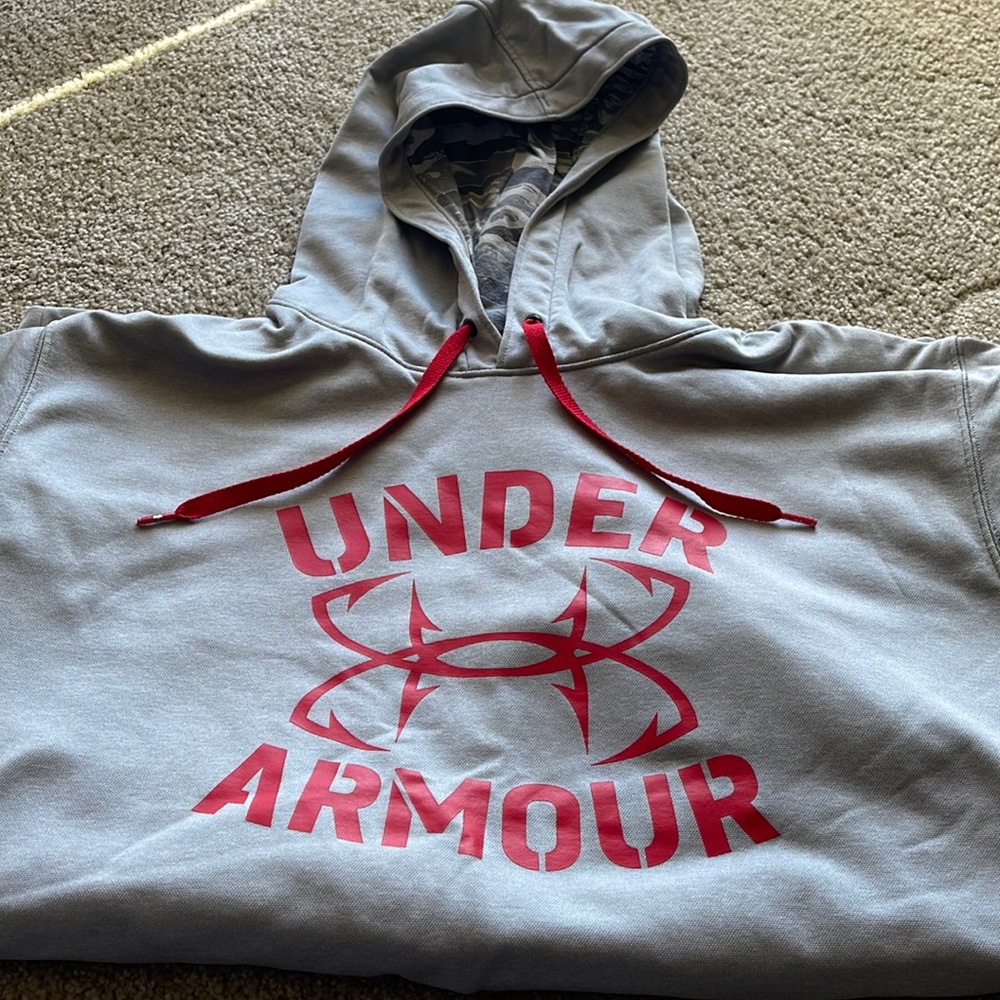 Mens Under Armour Hooded Sweatshirt